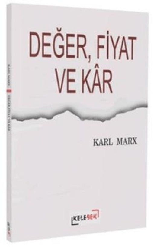 Değer, Fiyat ve Kar