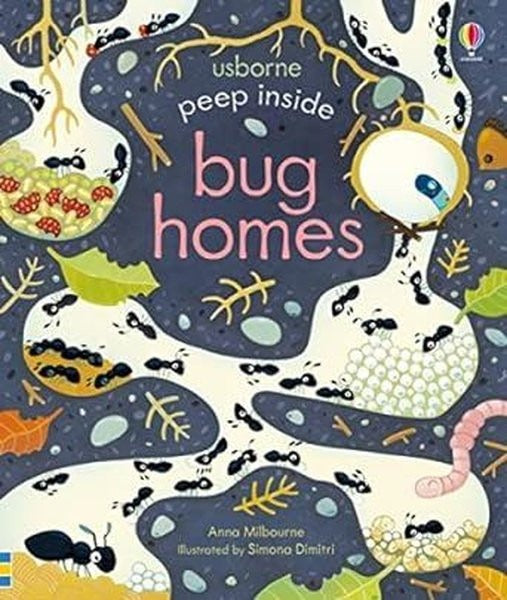 Peep Inside Bug Homes | Usborne (Ciltsiz)