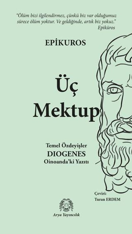 Üç Mektup - Temel Özdeyişler | Arya Yayıncılık (Ciltsiz)
