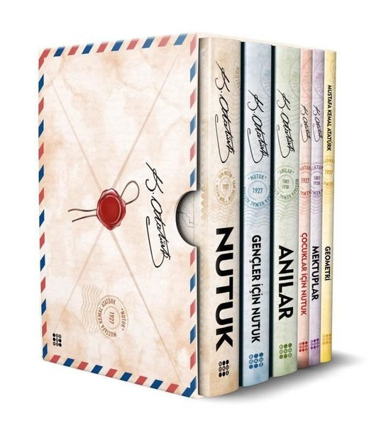 Atatürk Kitaplığı - 6 Kitap Kutulu Set | Dokuz Yayınları