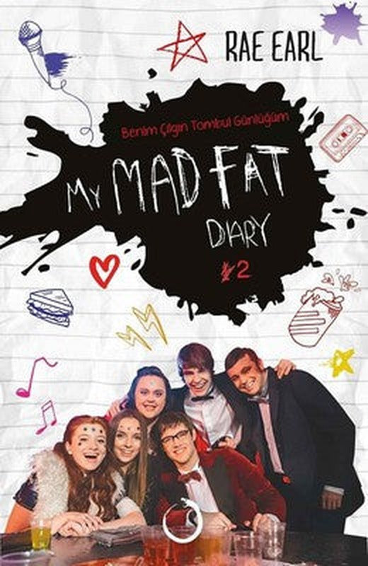 Benim Çılgın Tombul Günlüğüm 2-My Mad Fat Diary | Novella Dinamik