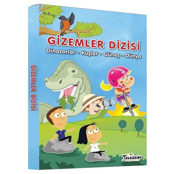 Gizemler Dizisi 4 Kitap Takım | Teleskop Popüler Bilim (Ciltsiz)