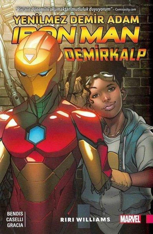Yenilmez Demir Adam 1 DemirKalp - Iron Man | Arka Bahçe Yayıncılık (İnce Kapak)