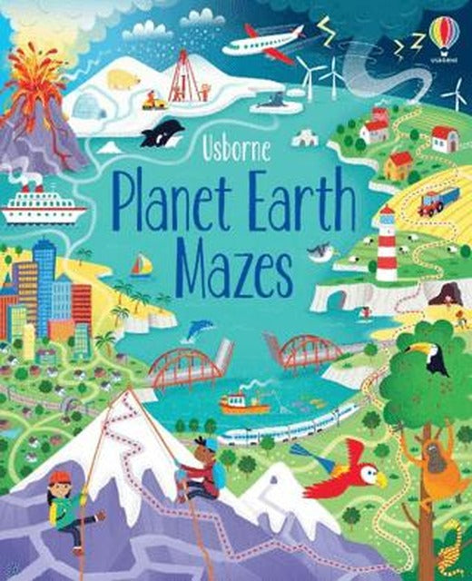Planet Earth Mazes | Usborne (Ciltsiz)