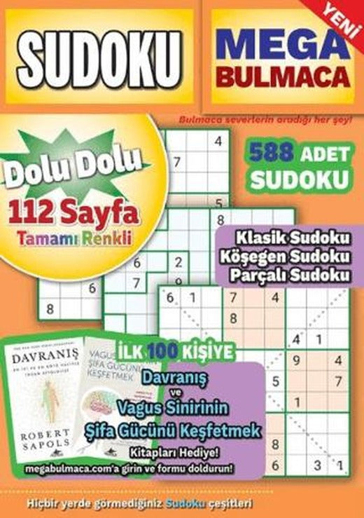 Mega Sudoku Bulmaca 17 | Maxi Yayıncılık (Ciltsiz)