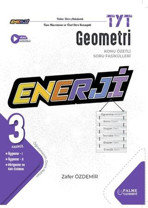 TYT Enerji Geometri Konu Özetli Soru Fasikülleri | Palme Yayınları (Ciltsiz)