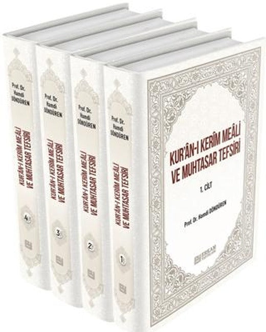 Kur'an-ı Kerim Meali ve Muhtasar Tefsiri (4 Cilt)