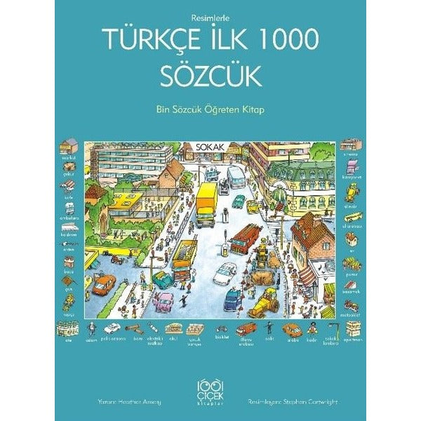 Resimlerle Türkçe İlk 1000 Sözcük | 1001 Çiçek