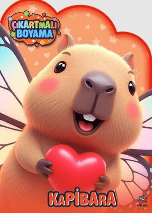 Kapibara Zamanı – Çıkartmalı Boyama Kitabı