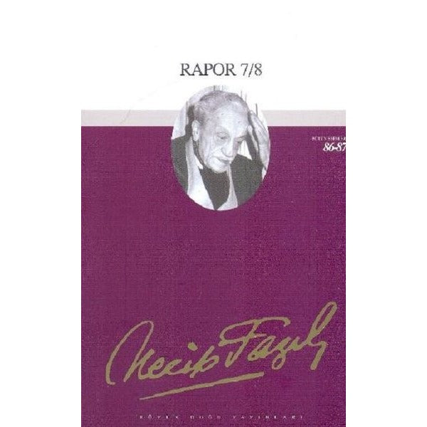 Rapor 7/8 Necip Fazıl Bütün Eserleri | Büyük Doğu Yayınları (İnce Kapak)
