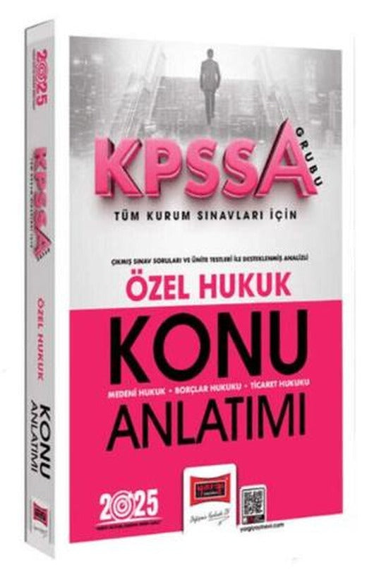 2025 KPSS-A Grubu Tüm Kurum Sınavları İçin Özel Hukuk Konu Anlatımı | Yargı Yayınevi (Ciltsiz)