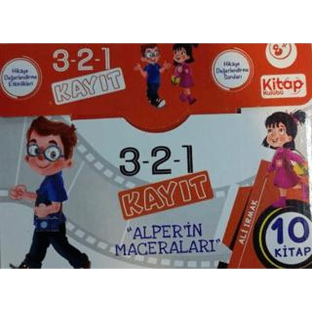 3-2-1 Kayıt Alper'in Maceraları (10 Kitap)