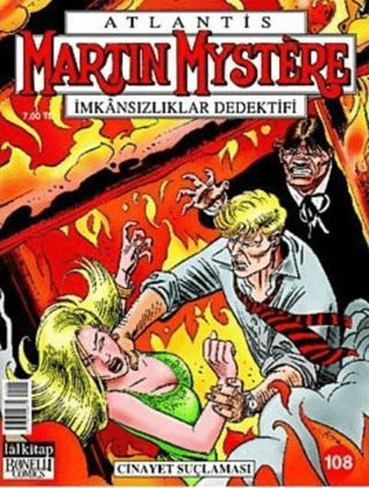 Martin Mystere Sayı: 108 Cinayet Suçlaması | Lal Kitap (Ciltsiz)