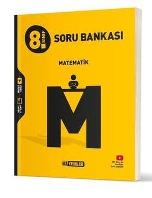 8. Sınıf Matematik Soru Bankası | Hız Yayınları (İnce Kapak)
