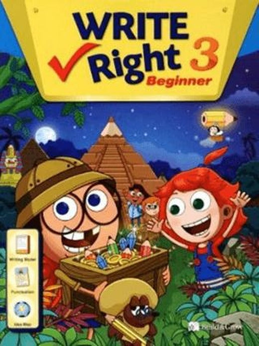 Write Right Beginner 3 with Workbook | Build and Grow Publishing (Ciltsiz)