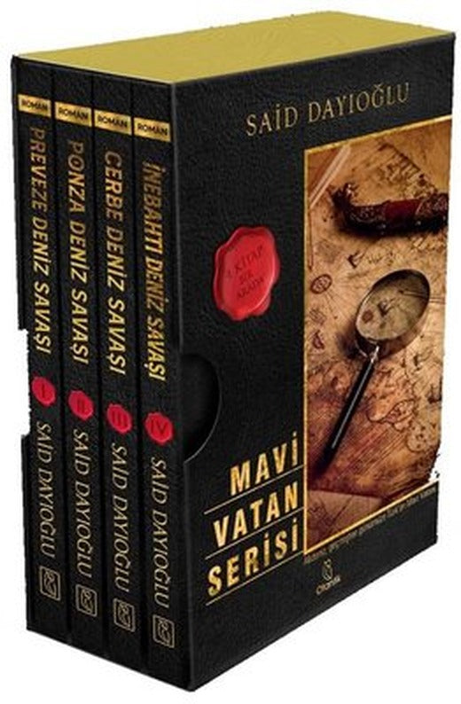 Mavi Vatan Serisi Seti - 4 Kitap Takım | Otantik Kitap
