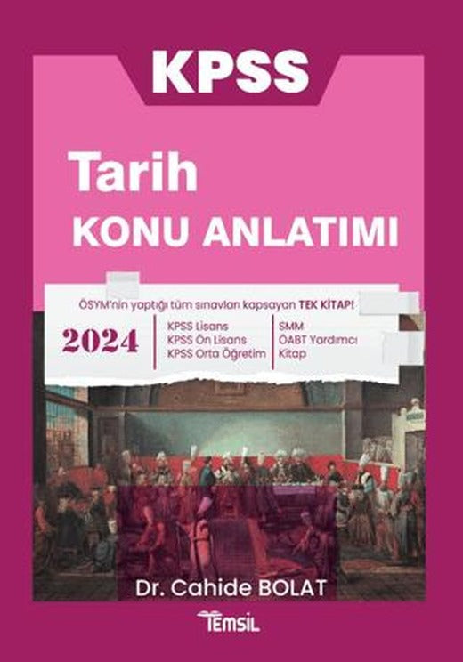 KPSS Tarih Konu Anlatımı | Temsil Kitap (Ciltsiz)
