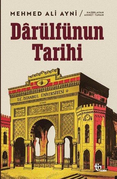 Darülfünun Tarihi | Tin Yayınları (İnce Kapak)  - Resim 1
