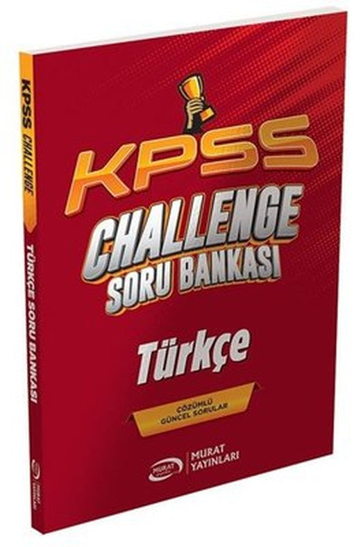 KPSS Türkçe CHALLENGE Soru Bankası | Murat Yayınları (İnce Kapak)