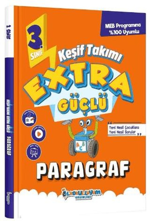 3. Sınıf Extra Güçlü Paragraf | İlkokulluyum (Ciltsiz)
