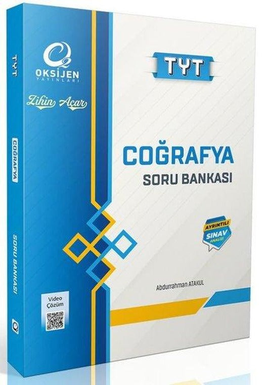 Oksijen TYT Coğrafya Soru Bankası | Oksijen Yayınları - Eğitim (İnce Kapak)