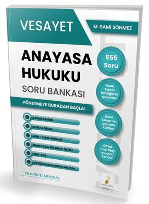 Vesayet Anayasa Hukuku Soru Bankası
