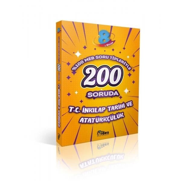 8. Sınıf 200 Soruda T. C. İnkılap Tarihi ve Atatürkçülük