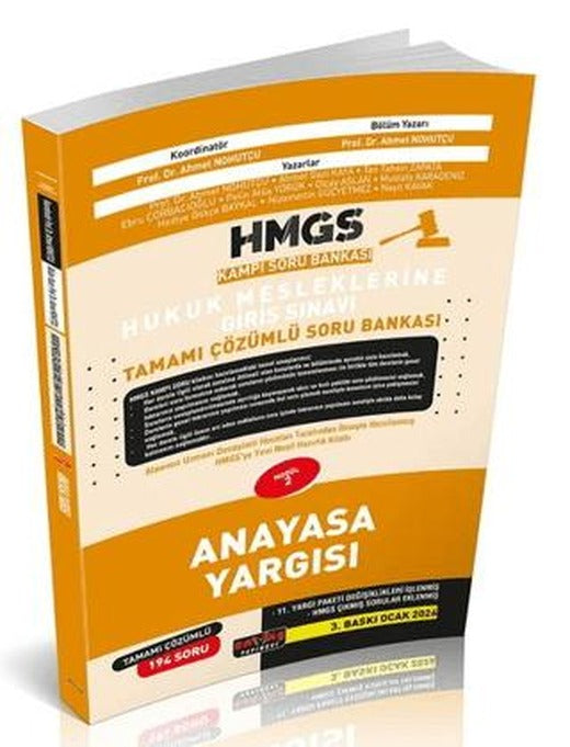 HMGS Kampı Anayasa Yargısı Soru Bankası
