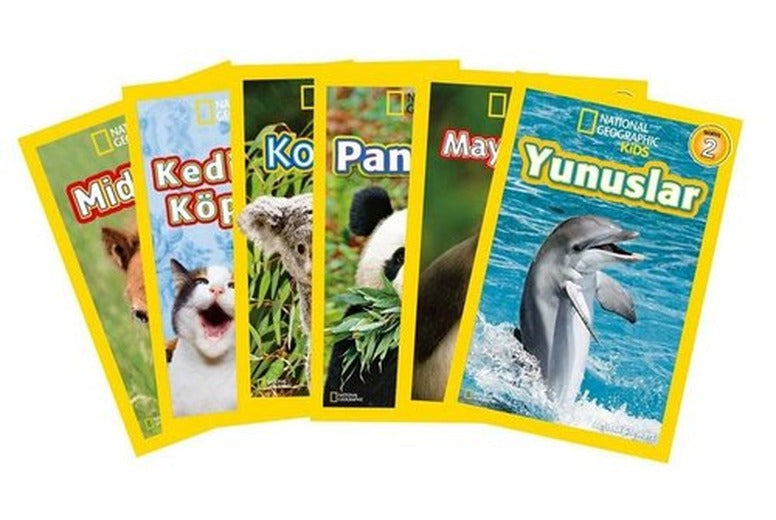National Geographic Kids-Sevimli Hayvanlar Seti-6 Kitap Takım | Beta Kids
