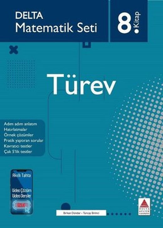Matematik Seti 8.Kitap - Türev | Delta Kültür-Eğitim (İnce Kapak)