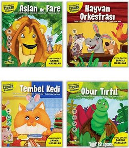 Konuşmayı Geliştiren Şarkılı Masallar Serisi (Müzik Destekli)