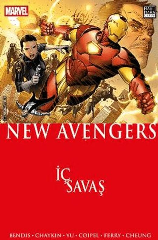 New Avengers Cilt 5 - İç Savaş | Marmara Çizgi (Ciltsiz)