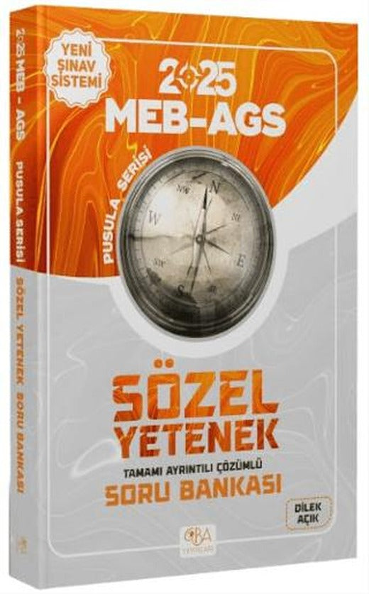 2025 MEB-AGS Sözel Yetenek Soru Bankası Çözümlü Pusula Serisi