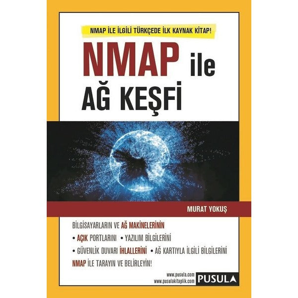 Nmap ile Ağ Keşfi | Pusula Yayıncılık (İnce Kapak)