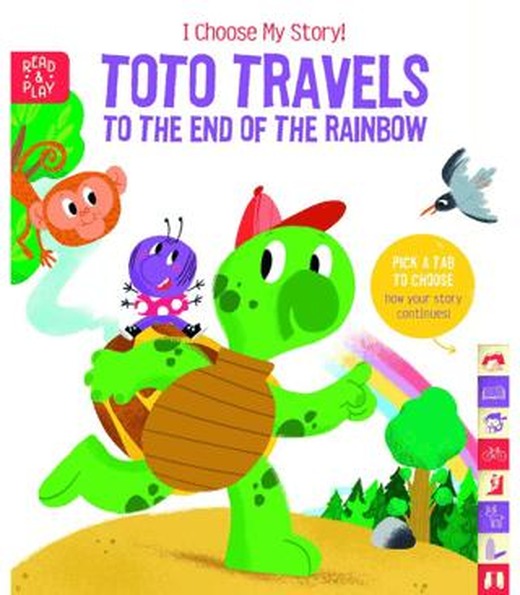 I Choose My Story: Toto Travels to End of the Rainbow | Yoyo Books (Ciltli)