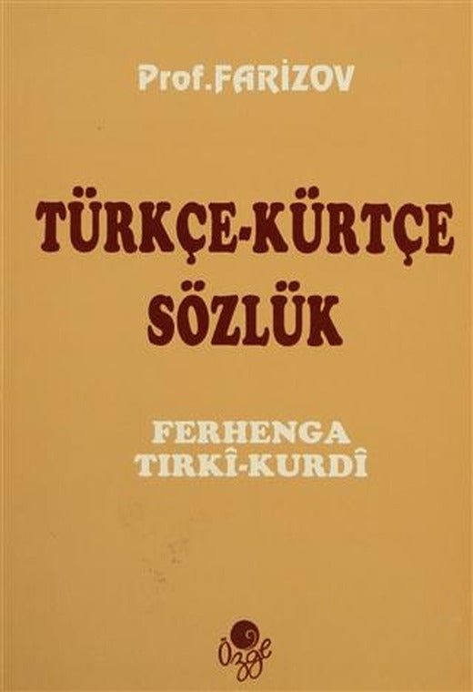 Türkçe - Kürtçe Sözlük | Öz-Ge Yayınları (Ciltsiz)