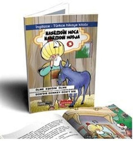 Nasrettin Hoca 3 / İngilizce - Türkçe (Renkli - Resimli 7+Yaş) İlköğretim Düzeyi