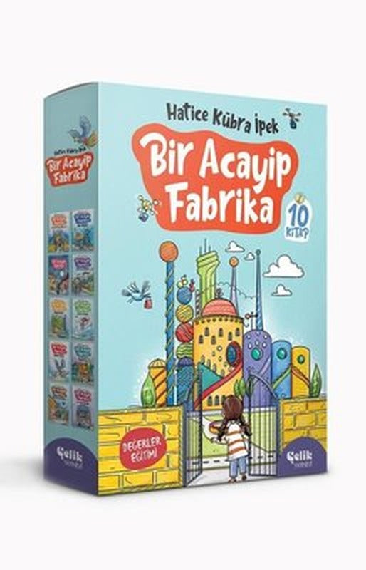 Bir Acayip Fabrika Seti - 10 Kitap Takım | Çelik Yayınevi (İnce Kapak)