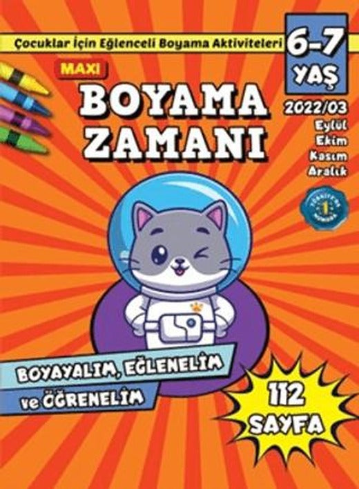 Maxi Boyama Zamanı 4 | Maxi Yayıncılık (Ciltsiz)