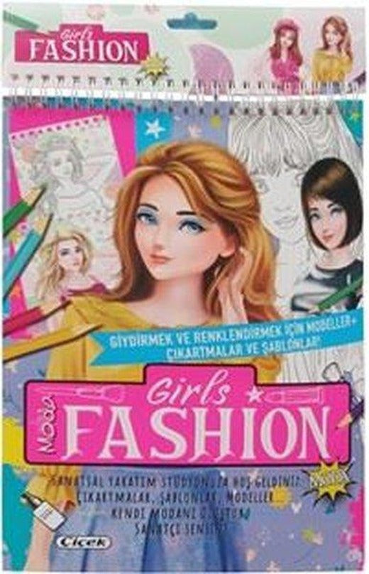 Girls Fashion (Moda) | Çiçek Yayıncılık (İnce Kapak)