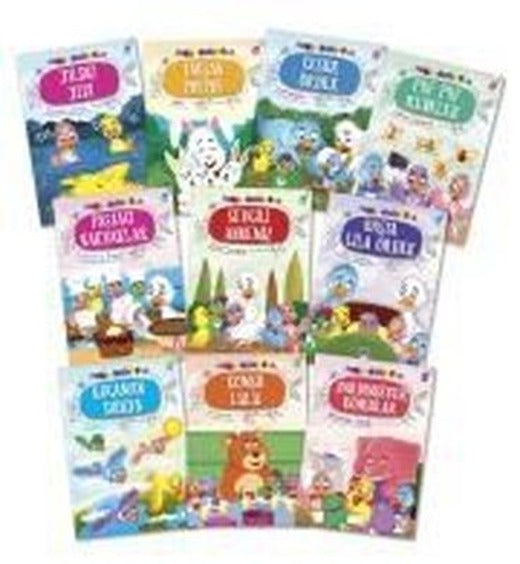 Mini Masallar 4 Set-10 Kitap Takım | Timaş Çocuk