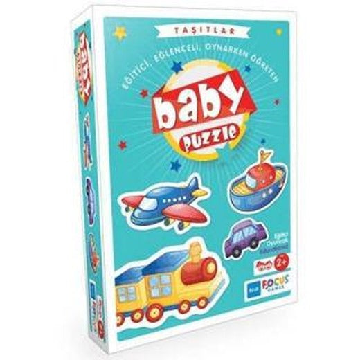 Blue Focus Puzzle Baby Taşıtlar 13 Parça | Blue Focus Yayınları