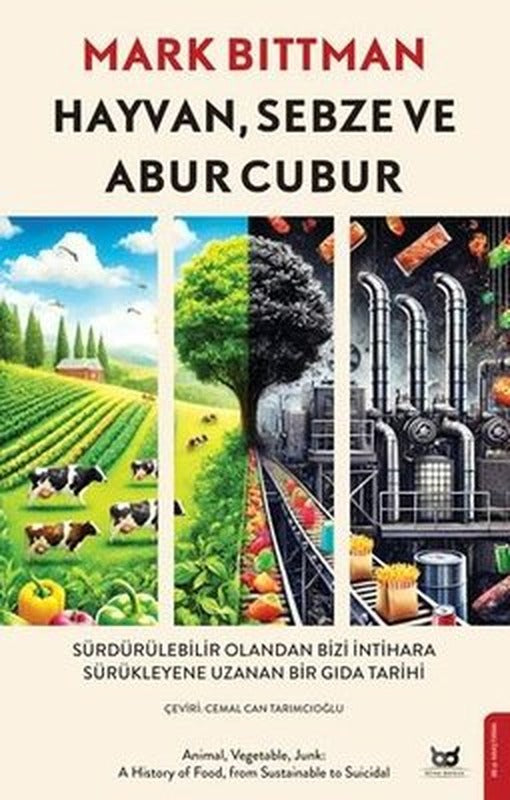 Hayvan Sebze ve Abur Cubur | Beyaz Baykuş (İnce Kapak)
