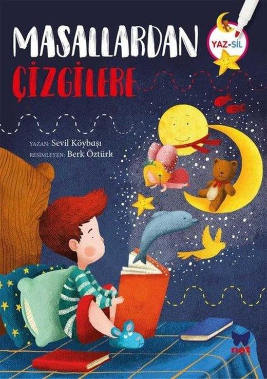 Masallardan Çizgilere | Net Çocuk Yayınları (İnce Kapak)