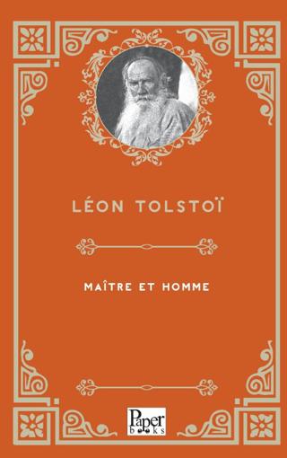 Maître Et Homme | Paper Books (Ciltsiz)  - Resim 1