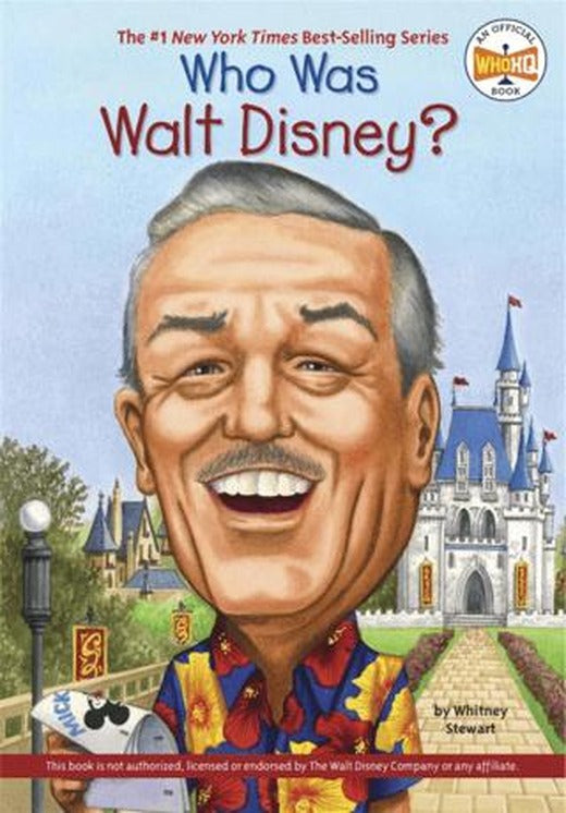 Who Was Walt Disney? | Penguin Random House (Ciltsiz)