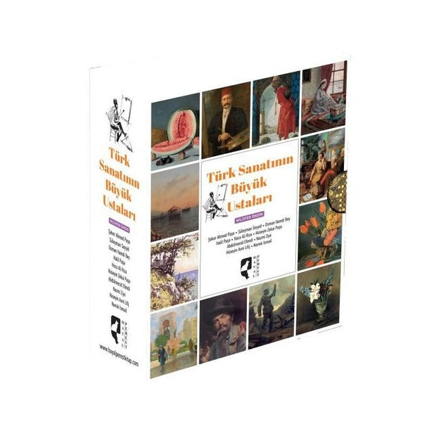 Türk Sanatının Büyük Ustaları Seti - 10 Kitap Takım - Kutulu | Hayalperest Yayınevi (İnce Kapak)