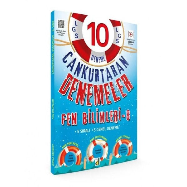 8.Sınıf Fen Bilimleri Cankurtaran Denemeler | Damla Yayınevi (İnce Kapak)