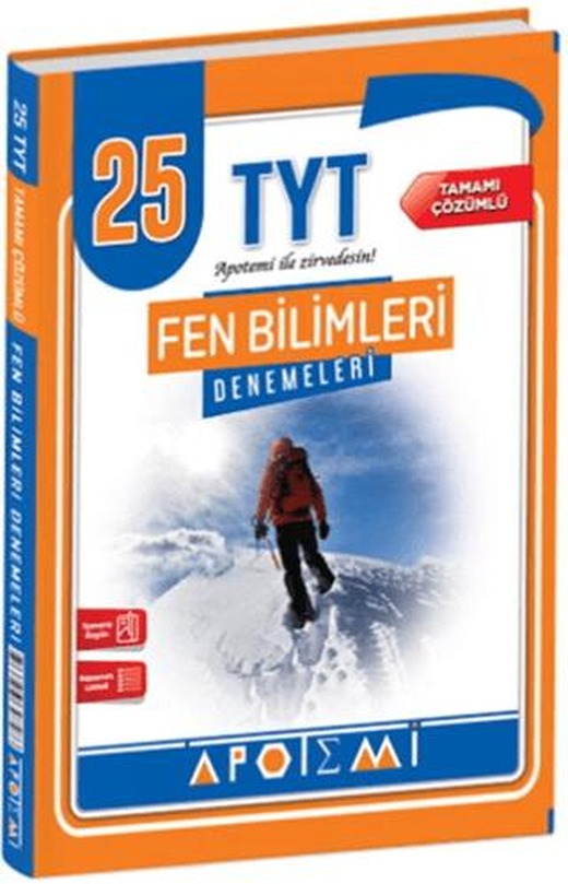TYT Fen Bilimleri 25 Deneme | Apotemi Yayınları (Ciltsiz)