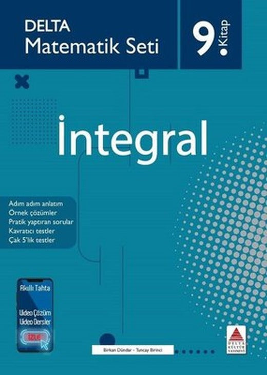 Matematik Seti 9.Kitap - İntegral | Delta Kültür-Eğitim (İnce Kapak)